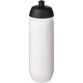 HydroFlex™ 750 ml squeezy sport bottle, Solid black / White