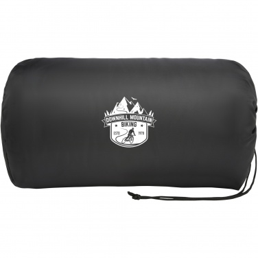 Logo trade corporate gift photo of: Marigold GRS certified RPET polar fleece and sherpa blanket