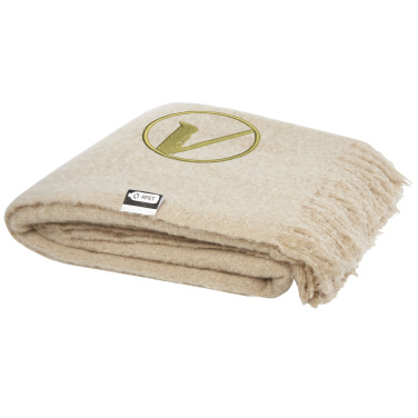 Logotrade promotional giveaway picture of: Ivy GRS certified RPET blanket