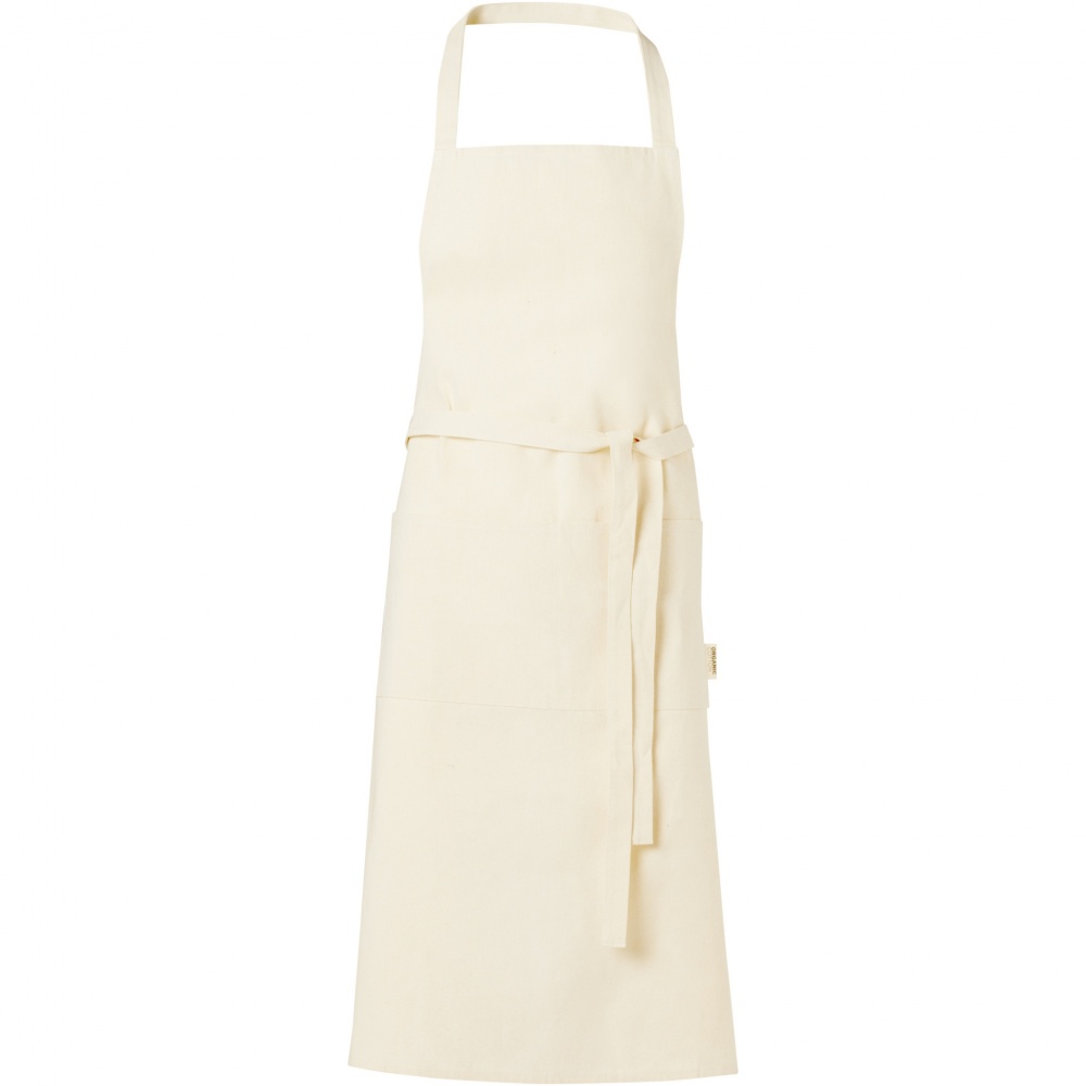 Logo trade promotional products image of: Orissa 200 g/m² organic cotton apron