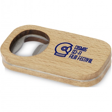 Logo trade business gifts image of: Boemia bottle opener