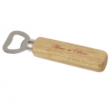 Logotrade promotional giveaway image of: Brama wooden bottle opener