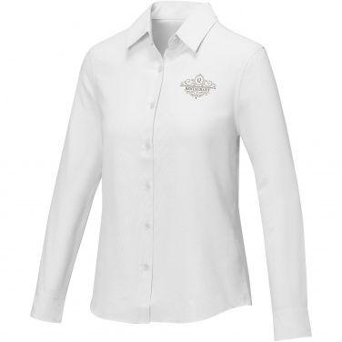 Logo trade corporate gifts image of: Pollux long sleeve women's shirt