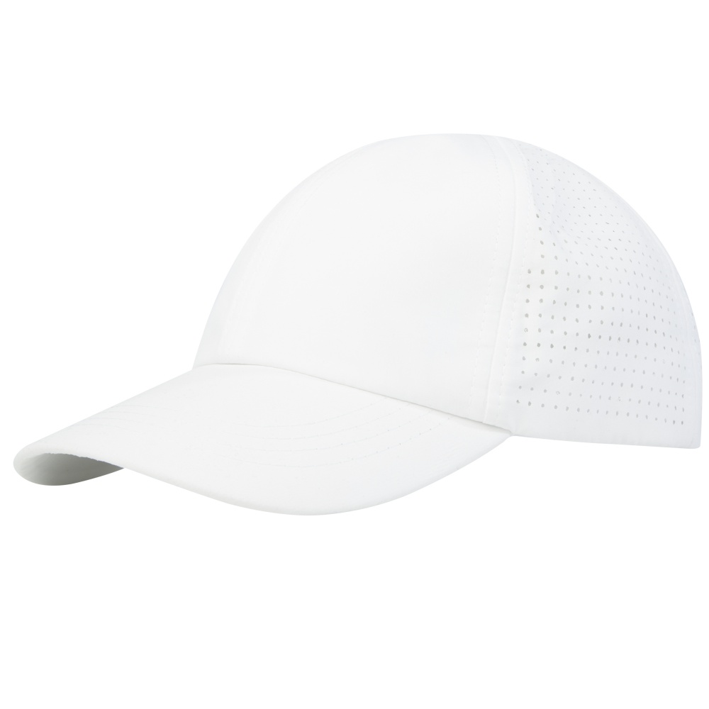 Logo trade advertising products image of: Mica 6 panel GRS recycled cool fit cap