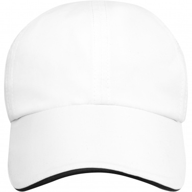 Logotrade advertising product picture of: Morion 6 panel GRS recycled cool fit sandwich cap