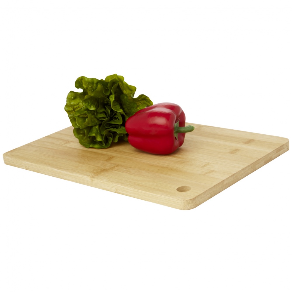 Logo trade promotional gift photo of: Harp bamboo cutting board