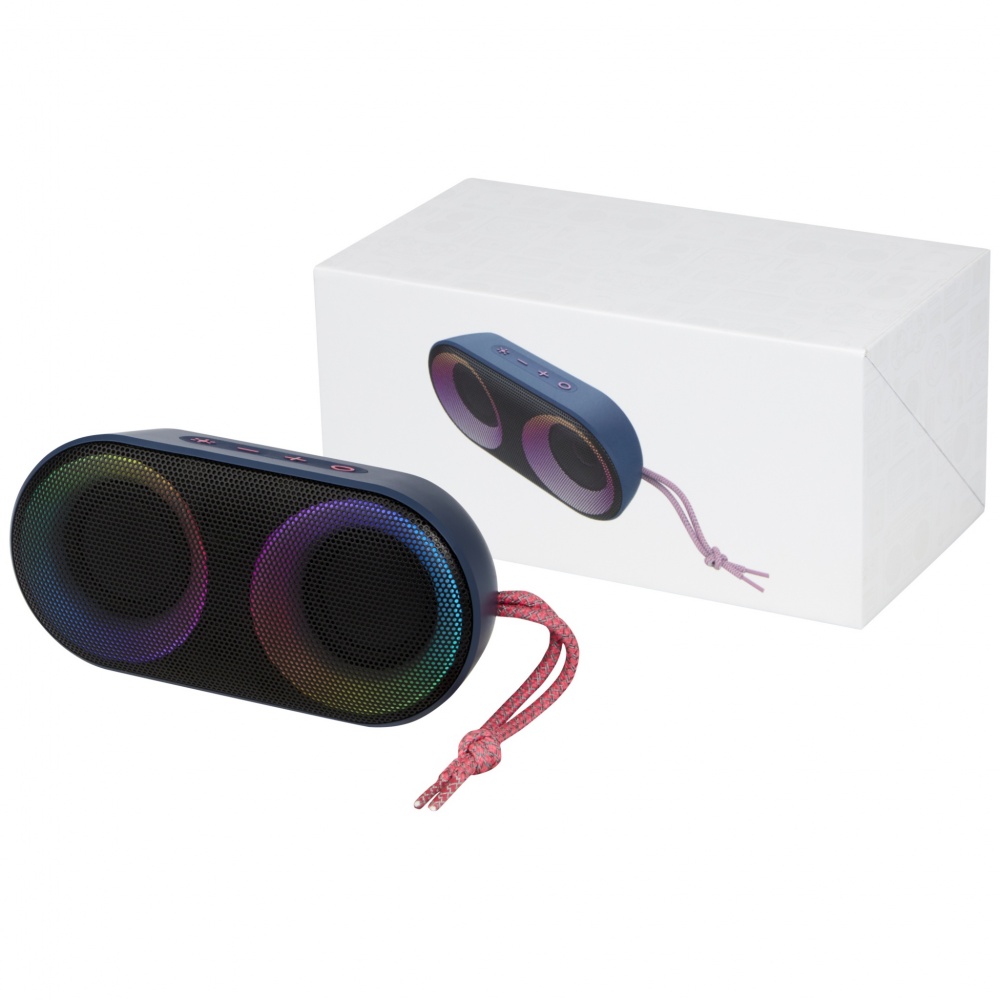 Logo trade promotional gift photo of: Move MAX IPX6 outdoor speaker with RGB mood light