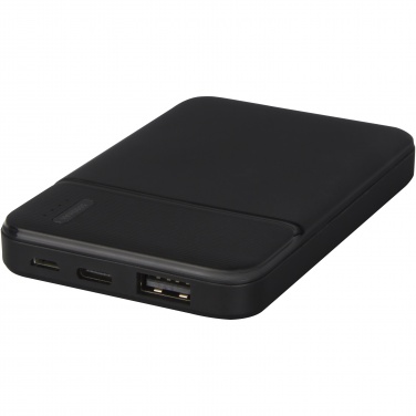 Logo trade promotional gift photo of: Loop 5000 mAh recycled plastic power bank