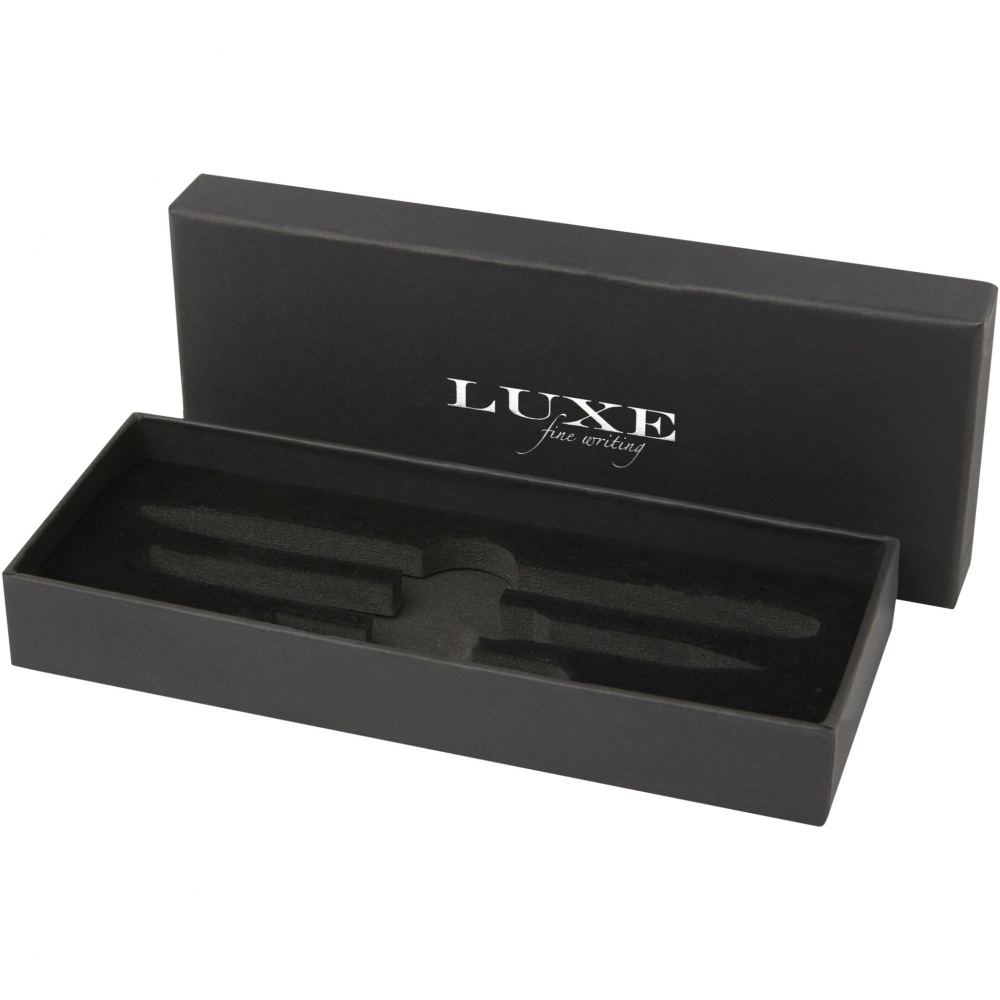 Logotrade promotional merchandise image of: Tactical Dark duo pen gift box