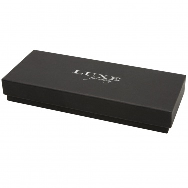 Logo trade promotional gift photo of: Tactical Dark duo pen gift box