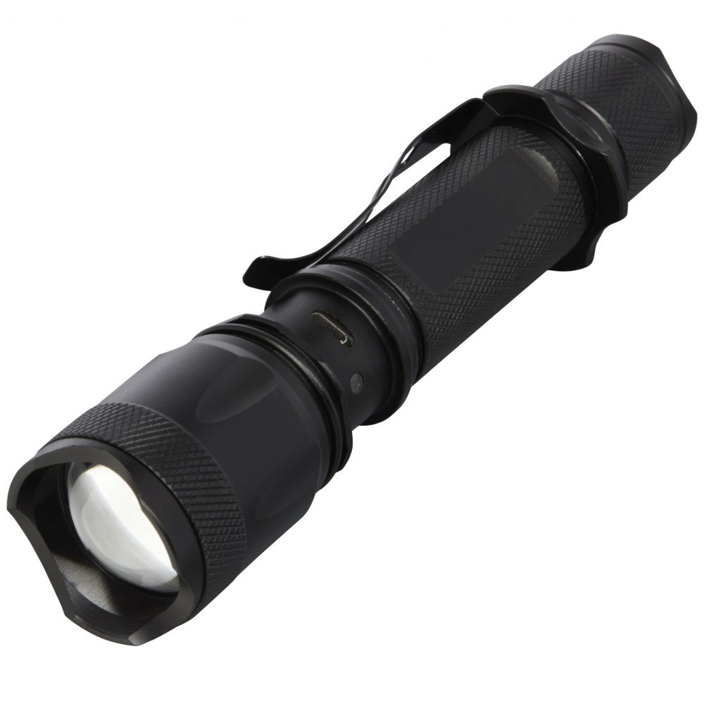 Logotrade advertising products photo of: Mears 5W rechargeable tactical flashlight