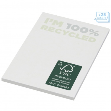 Logotrade promotional merchandise picture of: Sticky-Mate® recycled sticky notes 50 x 75 mm