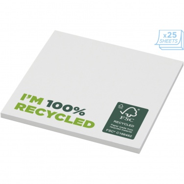 Logo trade corporate gifts picture of: Sticky-Mate® recycled sticky notes 75 x 75 mm