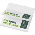 Sticky-Mate® recycled sticky notes 75 x 75 mm, White