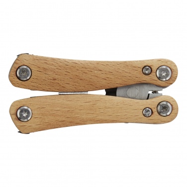 Logo trade corporate gift photo of: Anderson 12-function medium wooden multi-tool