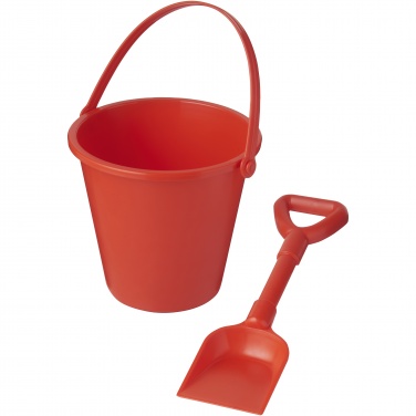 Logotrade promotional gift image of: Tides recycled beach bucket and spade