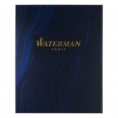 Logo trade promotional giveaways image of: Waterman duo pen gift box