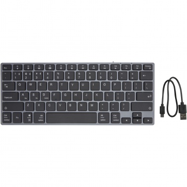 Logotrade business gift image of: Hybrid performance Bluetooth keyboard - QWERTY