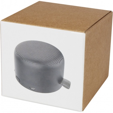 Logo trade promotional items image of: Loop 5W recycled plastic Bluetooth speaker