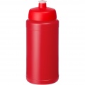 Baseline 500 ml recycled sport bottle, Red / Red