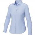 Cuprite long sleeve women's organic shirt, Light blue