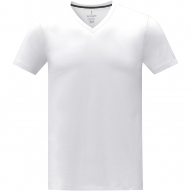 Logo trade promotional product photo of: Somoto short sleeve men's V-neck t-shirt 