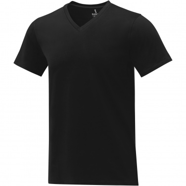 Logo trade promotional products picture of: Somoto short sleeve men's V-neck t-shirt 