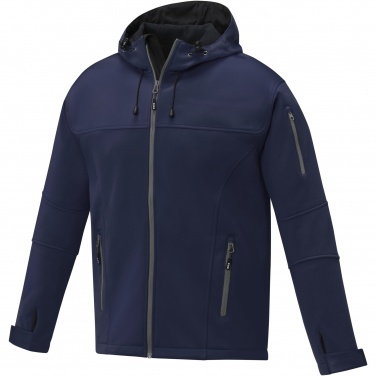 Logo trade promotional merchandise image of: Match men's softshell jacket