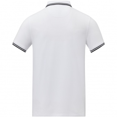 Logotrade promotional gift image of: Amarago short sleeve men's tipping polo