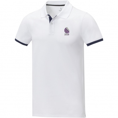 Logo trade promotional item photo of: Morgan short sleeve men's duotone polo