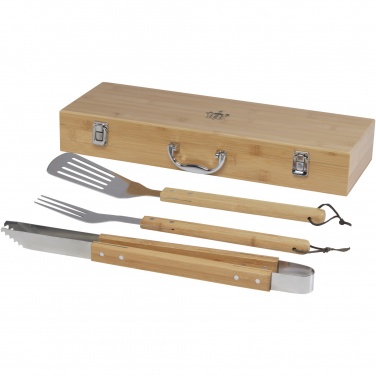 Logo trade corporate gifts image of: Assadus 3-piece BBQ set