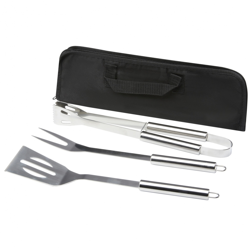 Logo trade promotional items picture of: Barcabo BBQ 3-piece set