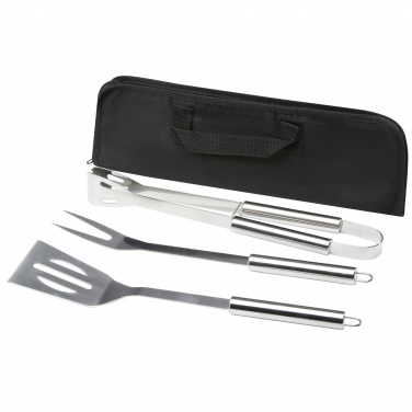 Logo trade promotional gifts image of: Barcabo BBQ 3-piece set