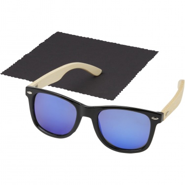 Logotrade promotional giveaways photo of: Taiyō rPET/bamboo mirrored polarized sunglasses in gift box