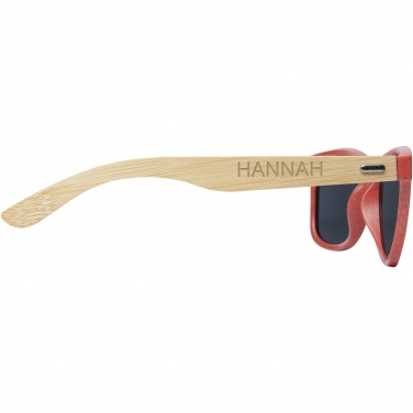 Logo trade promotional products picture of: Sun Ray bamboo sunglasses