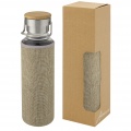 Thor 660 ml glass bottle with neoprene sleeve, Natural