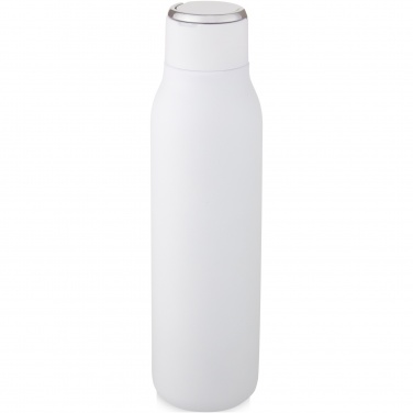 Logo trade promotional giveaways image of: Marka 600 ml copper vacuum insulated bottle with metal loop