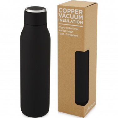 Logotrade promotional item image of: Marka 600 ml copper vacuum insulated bottle with metal loop