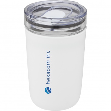 Logo trade promotional gift photo of: Bello 420 ml glass tumbler with recycled plastic outer wall