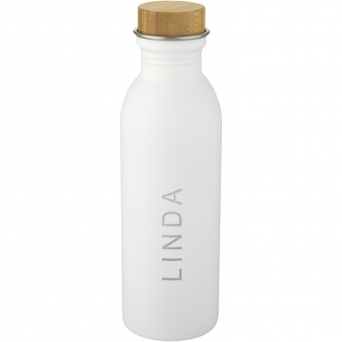 Logo trade promotional giveaways image of: Kalix 650 ml stainless steel water bottle