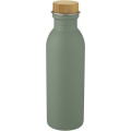 Kalix 650 ml stainless steel water bottle, Heather green