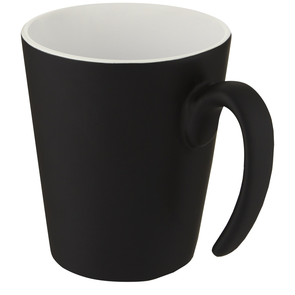 Logotrade business gift image of: Oli 360 ml ceramic mug with handle