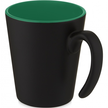 Logo trade corporate gifts image of: Oli 360 ml ceramic mug with handle