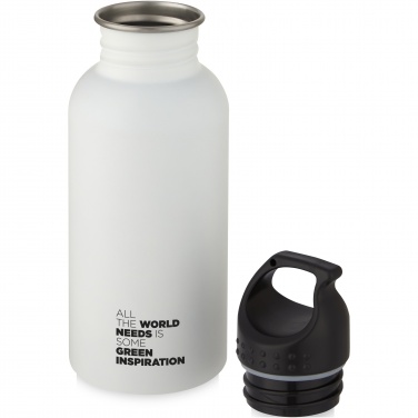 Logo trade advertising products picture of: Luca 500 ml stainless steel water bottle