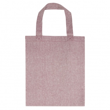 Logotrade promotional merchandise picture of: Pheebs 150 g/m² recycled gusset tote bag 13L