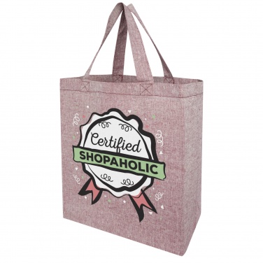 Logo trade promotional products picture of: Pheebs 150 g/m² recycled gusset tote bag 13L