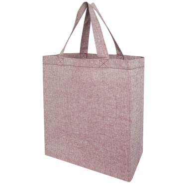 Logo trade promotional gifts picture of: Pheebs 150 g/m² recycled gusset tote bag 13L