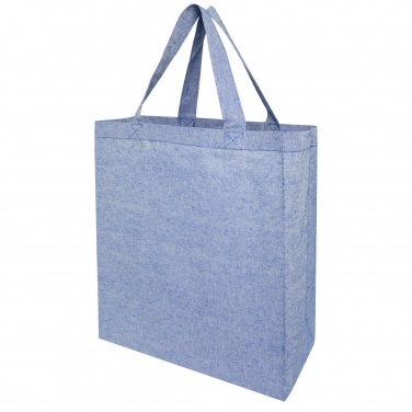 Logo trade promotional items image of: Pheebs 150 g/m² recycled gusset tote bag 13L