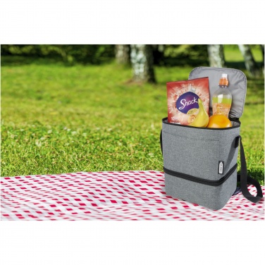 Logo trade business gifts image of: Tundra 9-can GRS RPET lunch cooler bag 9L