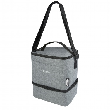 Logo trade promotional giveaways picture of: Tundra 9-can GRS RPET lunch cooler bag 9L